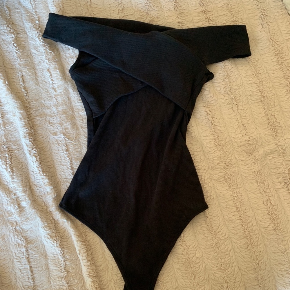 Off the shoulder bodysuit